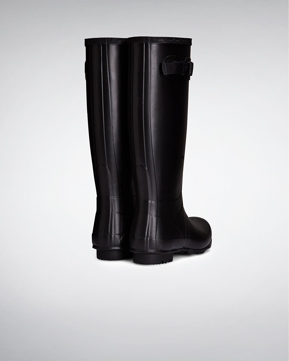 Bottes Hautes de Pluie Hunter Norris Field Neoprene Lined Femme Noir IGUWAEX-74